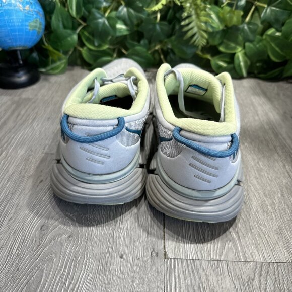 Hoka One One Gaviota 4 Shoes Men 7 / Women 8.5 2E Wide Gray Yellow Running Shoes main image 4